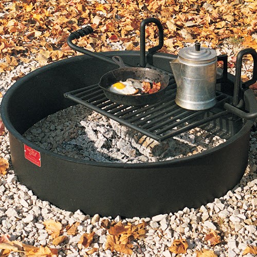 View Campfire Rings: Campfire Cooksite with Tip-back Anchors ( FA-30 )